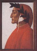 Sandro Botticelli, Portrait of Dante Alighieri